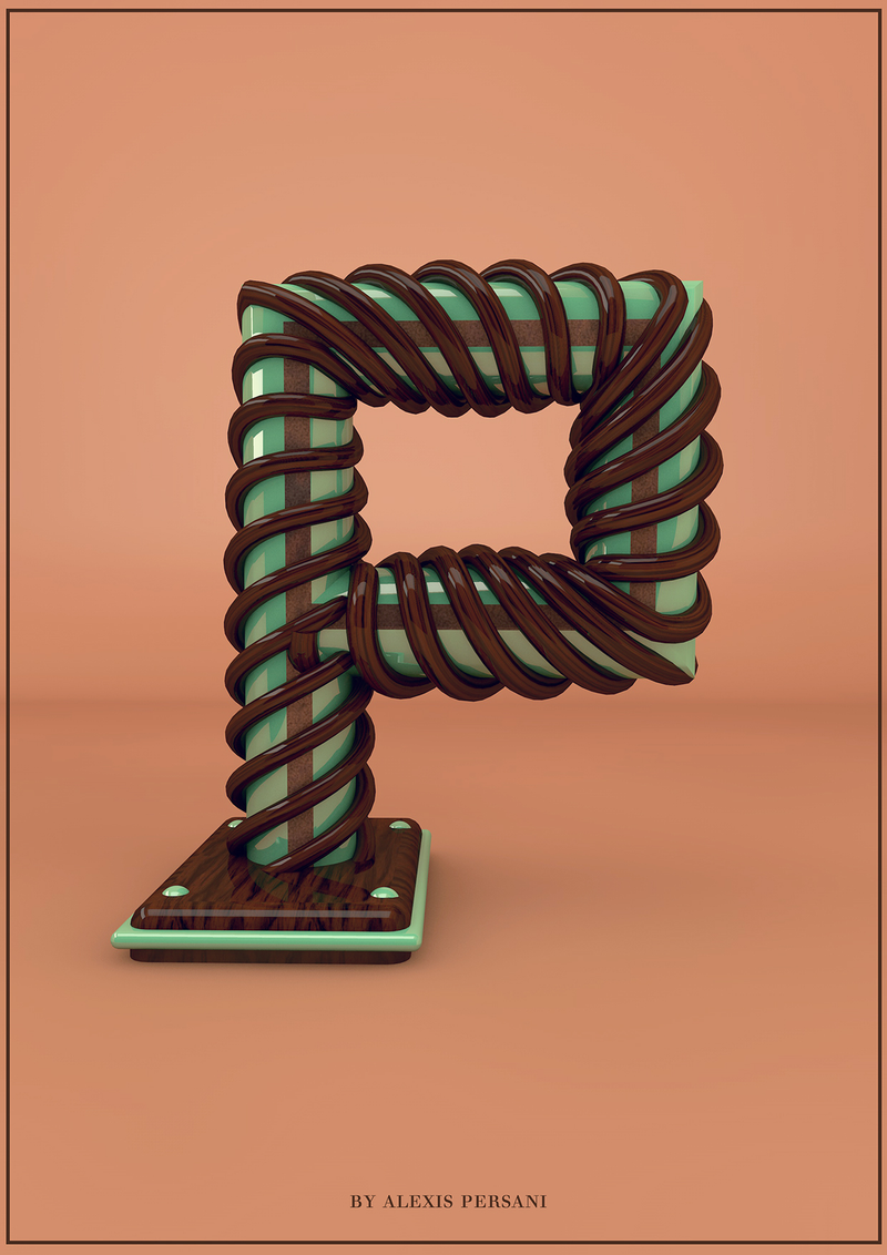 Illustration for article titled The gorgeous alphabet of Alex Persani
